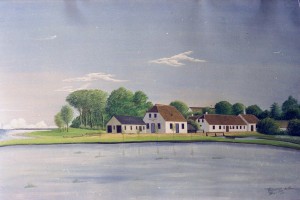 Øster  Hurup, Haslevgårde Vandmølle, J.S.C. Petersen, Uttrup ved Nørre Sundby 1905